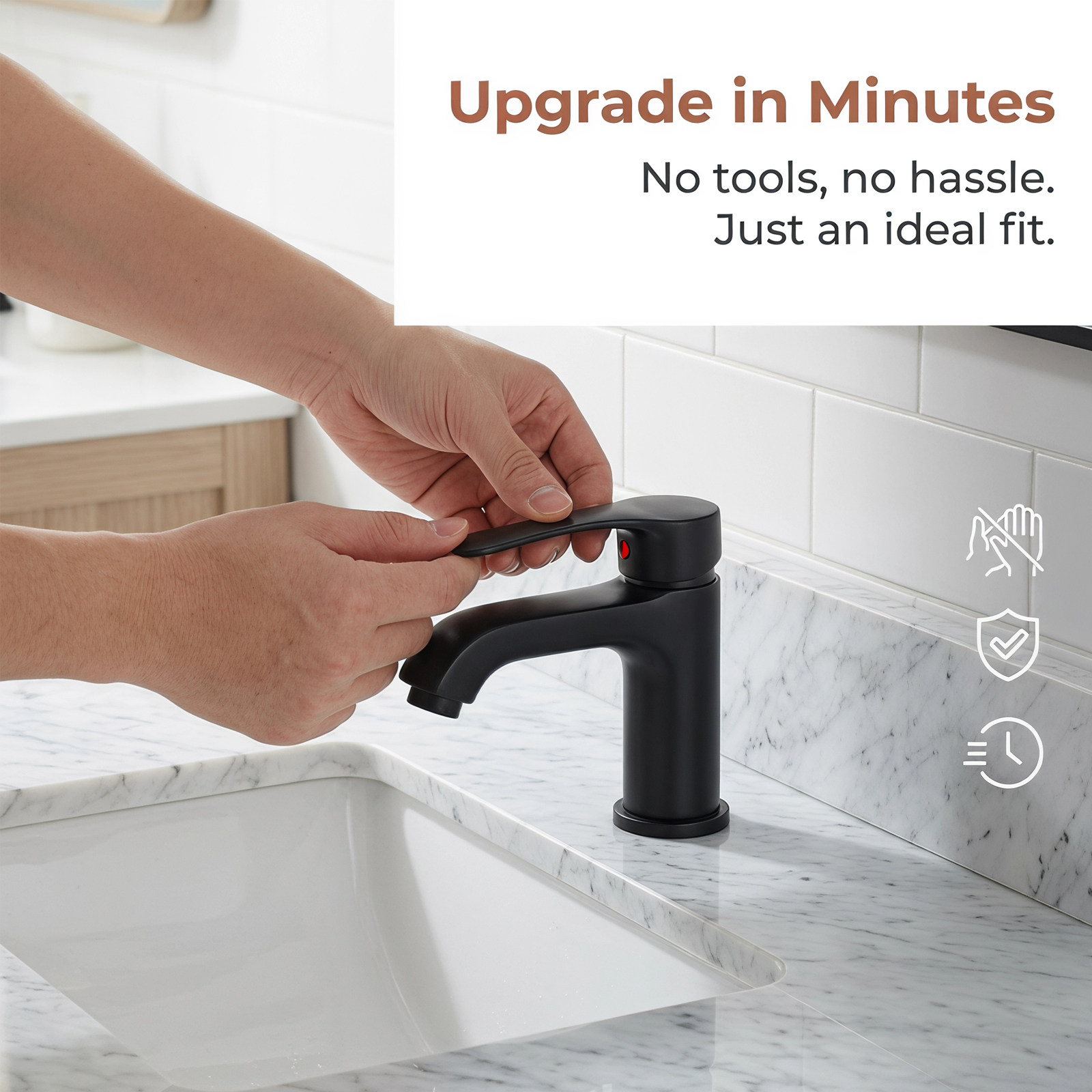 Maniglia Monocomando Nera per  - Basin Mixer Cartridge recensione e prezzo